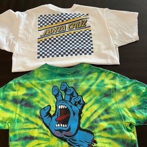 #Bundle #alert Santa Cruz Skater Skateboard Cool shirts #vintage